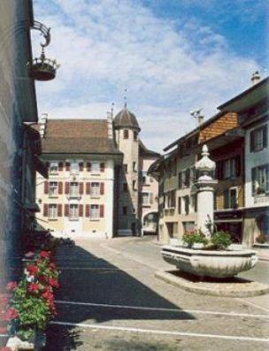 Hotel Krone Wangen an der Aare Exterior foto